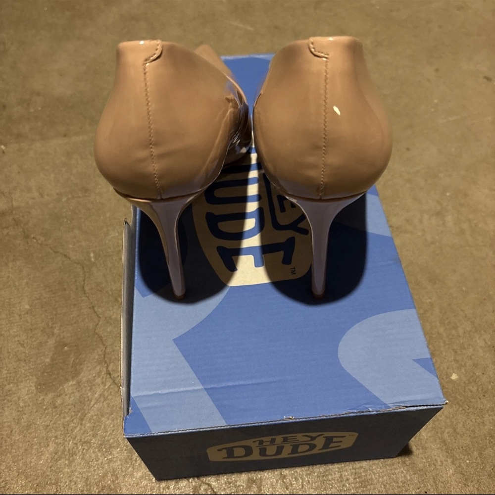 Aldo Stessy 2.0 Pillow Walk Heels Size 13 Nude - Picture 3 of 5